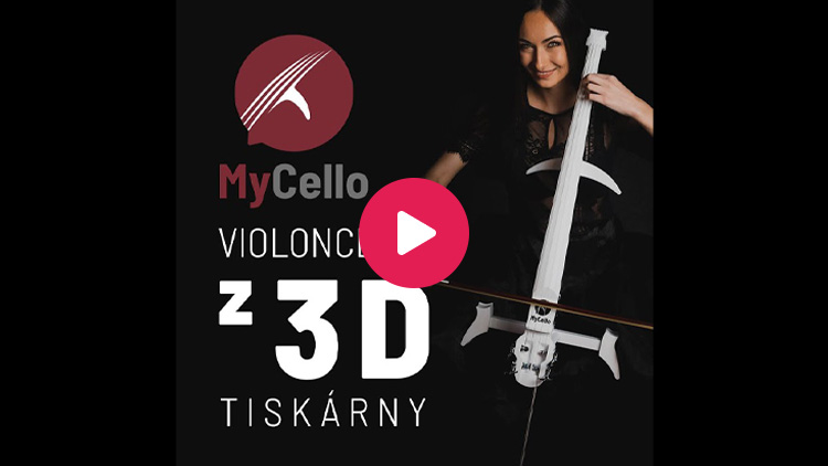 MyCello - violoncello z 3D tiskárny, aneb tiché cello, které umí řvát.